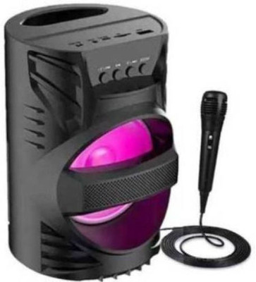 ROAR NKL_720X_LZ 4104||WS-04|| Karaoke Speaker With Mic compatiable With smartphones 15 W Bluetooth Party Speaker(Black, 4.1 Channel)