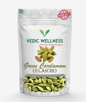 Vedik Wellness Premium Green Elaichi (Cardamom) Fresh And Natural 100g(100 g)