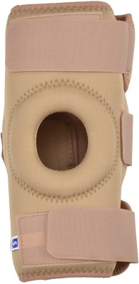 FIDO Functional Knee Support Joint Protection Open Patella Hinge Knee Brace Support Knee Support(Beige)