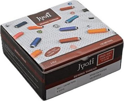 Jyoti Multicolor Thread(135 m Pack of100)