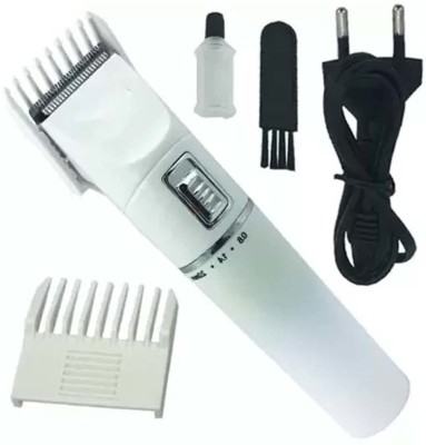 Geemy White Gemei GM-6032 Professional Rechargeable Electric Trimmer for men and Women Trimmer 45 min  Runtime 1 Length Settings(White)