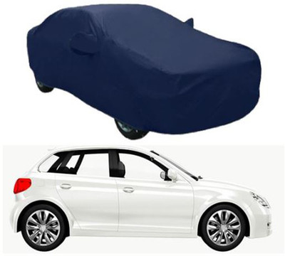 Saksham Motive Car Cover For Hyundai Verna Fluidic DTHR (With Mirror Pockets)(Blue, For 2017 Models)