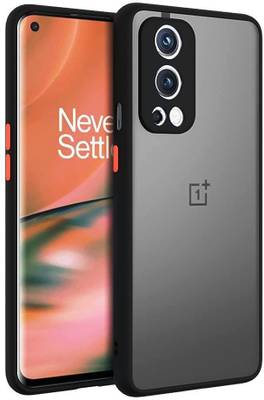 GLOBAL NOMAD Back Cover for OnePlus Nord 2 5G  (Black, Shock Proof)