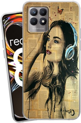 Selfless Back Cover for Oppo Realme 8i(Multicolor, Dual Protection, Silicon, Pack of: 1)