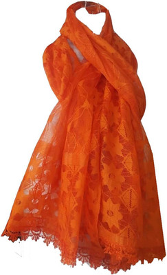 shakti Self Design Polyester Women Scarf, Fancy Scarf, Stole