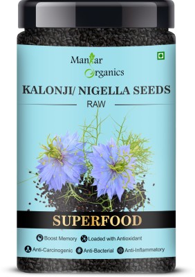 ManHar Organics Nigella Seeds/ Raw Kalonji/Kala Jeera | Protect Liver | Packed With Antioxidants Black Cumin Seeds(450 g)