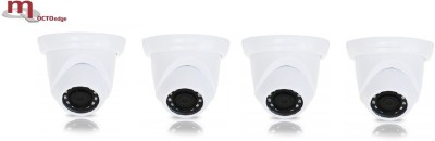 QM OCTOEDGE 2.4 MP Dome Full HD camera, Security Camera Onvif Support with IR20 MTRS. Pack of 4 Dome camera Security Camera(1 Channel)