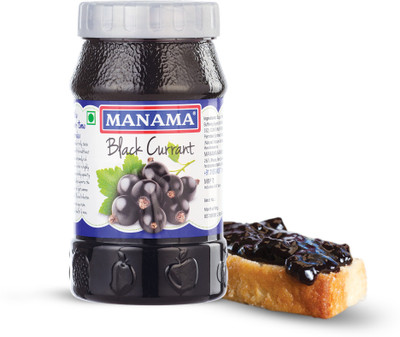 MANAMA Black Currant Fruit Jam,(500 g)