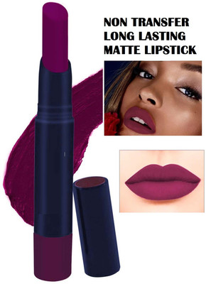 ADJD No Transfer Matte Lipstick, Waterproof and Full-Pigmented(WINE, 3.8 g)