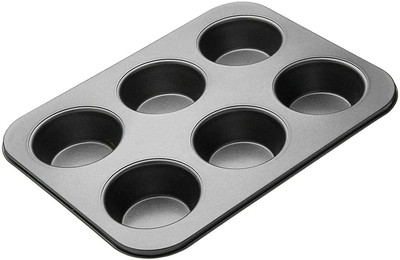 Trilok Carbon Steel Cupcake/Muffin Mould(Pack of 1)