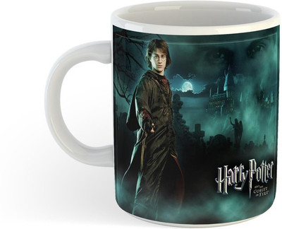 ADN21 All Day New Printed Harry Pottar Printed Ceramic Coffee 6 Ceramic Coffee Mug(330 ml)