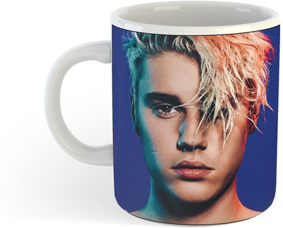 ADN21 All Day New Printed Justin Biebar Ceramic Coffee 18 Ceramic Coffee Mug(330 ml)