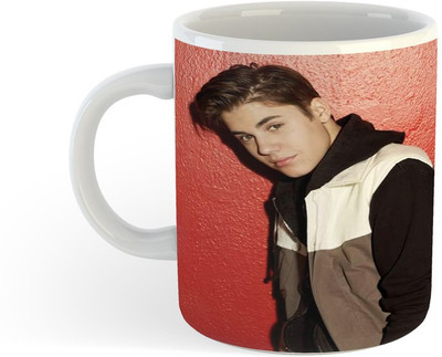 ADN21 All Day New Printed Justin Biebar Ceramic Coffee 19 Ceramic Coffee Mug(330 ml)