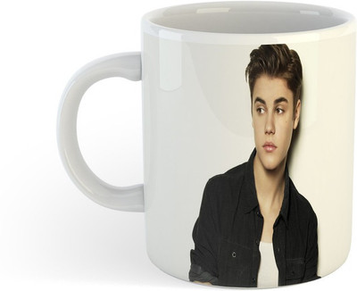ADN21 All Day New Printed Justin Biebar Ceramic Coffee 13 Ceramic Coffee Mug(330 ml)