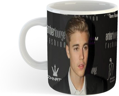 ADN21 All Day New Printed Justin Biebar Ceramic Coffee 30 Ceramic Coffee Mug(330 ml)