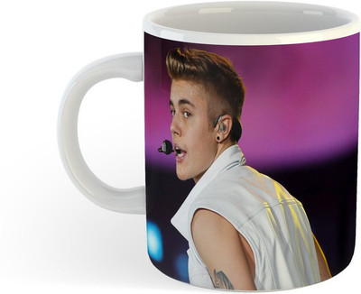 ADN21 All Day New Printed Justin Biebar Ceramic Coffee 17 Ceramic Coffee Mug(330 ml)
