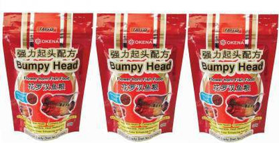 Aquax Pet Products Taiyo Bumpy Head Flower Horn 0.3 kg (3x0.1 kg) Dry Senior Fish Food