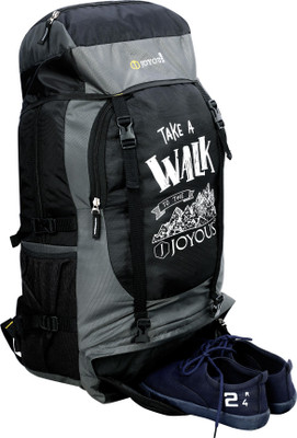 TRIPCASE UNISEX Water Proof Mountain RucksackHiking/Trekking/Camping Bag/Backpack Rucksack  - 70 L(Grey)