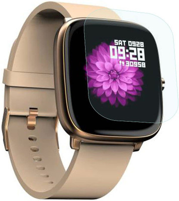 MOBROB Edge To Edge Screen Guard for Noise ColorFit Qube Smartwatch(Pack of 1)