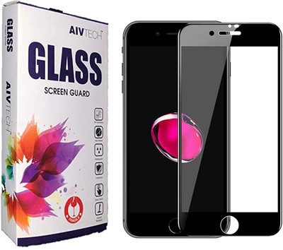 AIV TECH Edge To Edge Tempered Glass for Apple iPhone 7(Pack of 1)