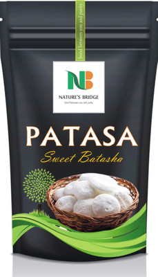 Nature's Bridge Patasa I Batasha I Sugar Drop Candy I Batashe (Festive Prasad) - 250 Gm Sugar(250 g)