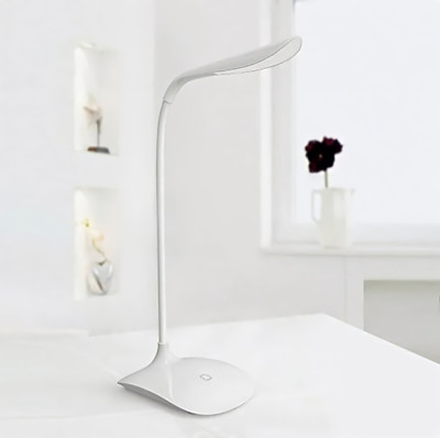 REXBURG Desk Lamp Study Lamp Table Lamp Table Light Study Light Desk Study Lamp(4 cm, White)