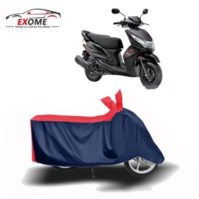 EXOME Two Wheeler Cover for Yamaha(Ray Z, Red, Blue)