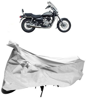 Naturals World Waterproof Two Wheeler Cover for Bajaj, Universal For Bike(Silver)