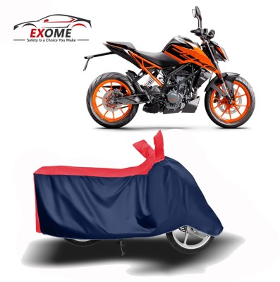 EXOME Two Wheeler Cover for KTM(200 Duke, Red, Blue)