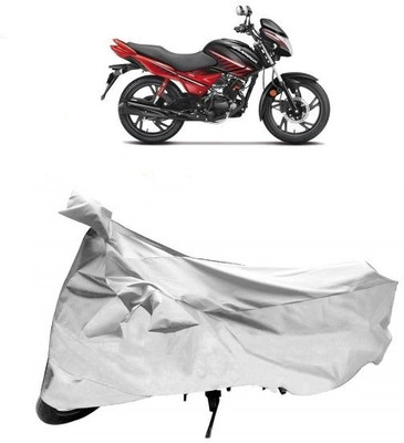 Naturals World Waterproof Two Wheeler Cover for Hero, Universal For Bike(Silver)