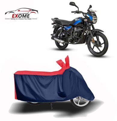 EXOME Two Wheeler Cover for Bajaj(CT110, Red, Blue)