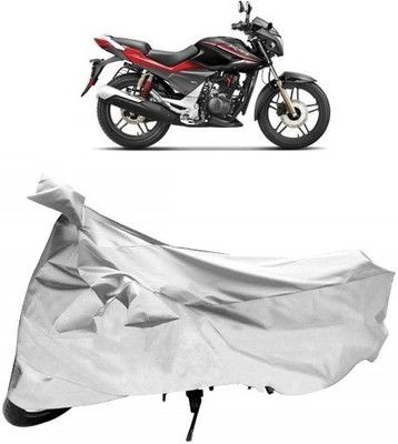 Naturals World Waterproof Two Wheeler Cover for Hero, Universal For Bike(Silver)