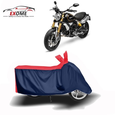 EXOME Two Wheeler Cover for Ducati(Scrambler 1100, Red, Blue)