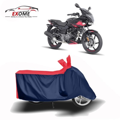 EXOME Two Wheeler Cover for Bajaj(Pulsar 220F, Red, Blue)