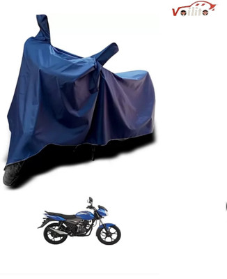 Voilito Two Wheeler Cover for Bajaj(Discover 110, Blue)