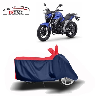 EXOME Two Wheeler Cover for Yamaha(FZ, Red, Blue)