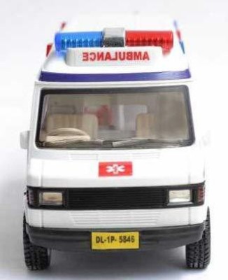 apna pull back toy car ambulance mini bus tempo traveller set of 1 with open gate(Multicolor, Pack of: 1)