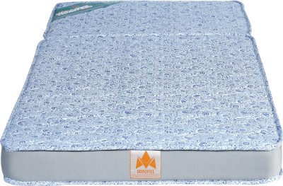 MOROFEEL Soft Bounce 3 Folding/Travel Mattress 4 inch Single High Resilience (HR) Foam Mattress(L x W: 72 inch x 36 inch)