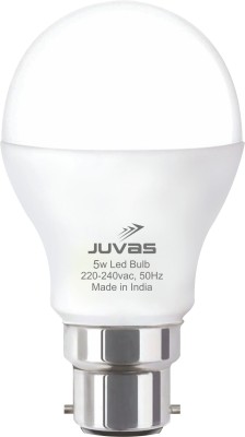 Juvas 4 W Globe B22 LED Bulb(White, Pack of 8)