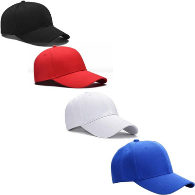 GET FIT Sports/Regular Cap Cap(Pack of 4)