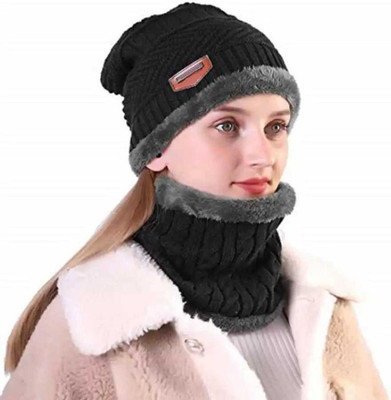 Agarwalproduct Woven Beanie Cap(Pack of 2)
