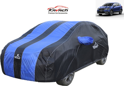 Kavach Car Cover For Maruti Suzuki S-Cross DDiS 200 Sigma (With Mirror Pockets)(Blue, Black, For 2019 Models)