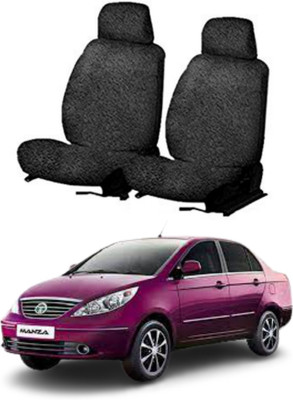 Chiefride Cotton Car Seat Cover For Tata Manza(Front Detachable Headrest, Without Back Seat Arm Rest, 5 Seater)