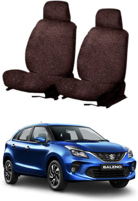 Chiefride Cotton Car Seat Cover For Maruti Baleno(Front Detachable Headrest, Without Back Seat Arm Rest, 5 Seater)