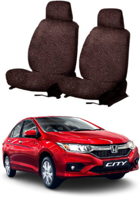 Chiefride Cotton Car Seat Cover For Honda City New ivtech/idtech(Without Back Seat Arm Rest, 5 Seater)