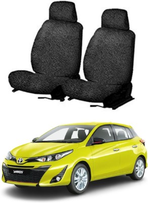 Chiefride Cotton Car Seat Cover For Toyota Yaris(Without Back Seat Arm Rest, 5 Seater)