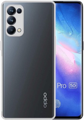 Siddhisrishti Back Cover for Oppo Reno 5 Pro 5G(Transparent, Dual Protection, Silicon)