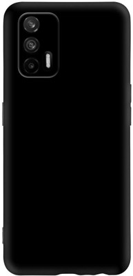PrintWoodies Back Cover for REALME X7 MAX(Black)