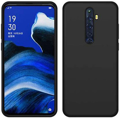 Axzu Back Cover for Oppo Reno 2Z, Oppo Reno 2F(Black, Camera Bump Protector, Pack of: 1)