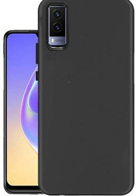 FONECASE Back Cover for Vivo V21e(Black, Grip Case, Pack of: 1)